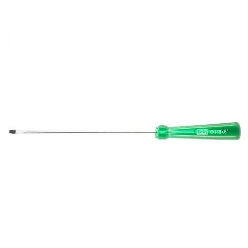 Chave de Fenda 1/8" x 5" EDA Ponta Imantada Verde — Campinas