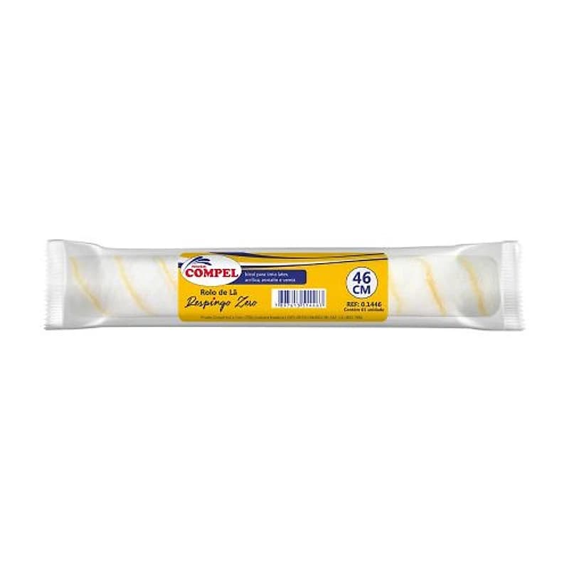 Rolo de Lã Sem Respingo 46cm com Cabo Compel — Campinas