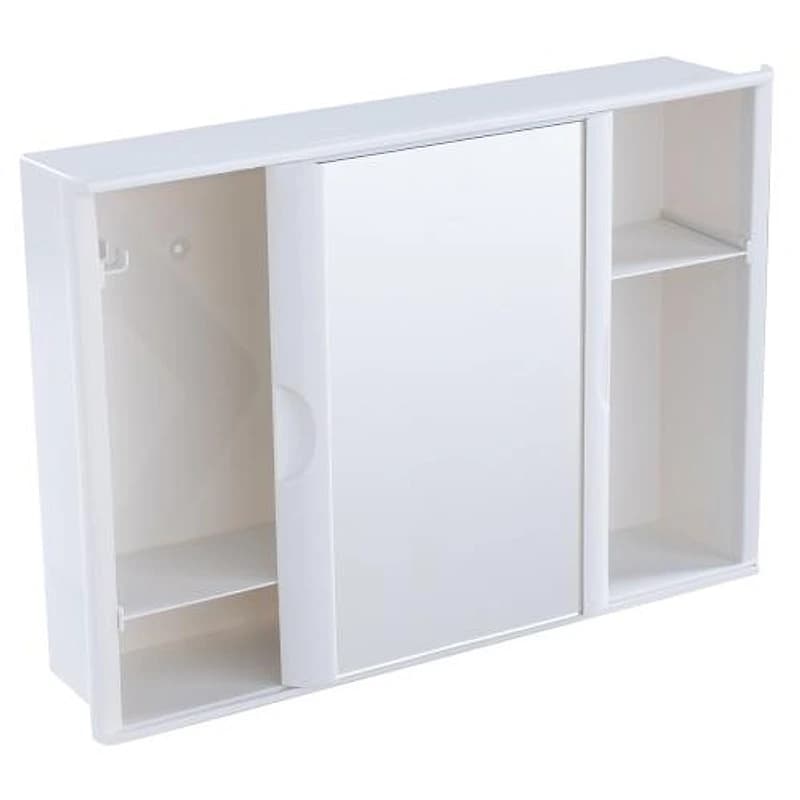 Armário para Banheiro Branco Versátil com Porta de Correr Astra A23 A23-BR1 — Campinas