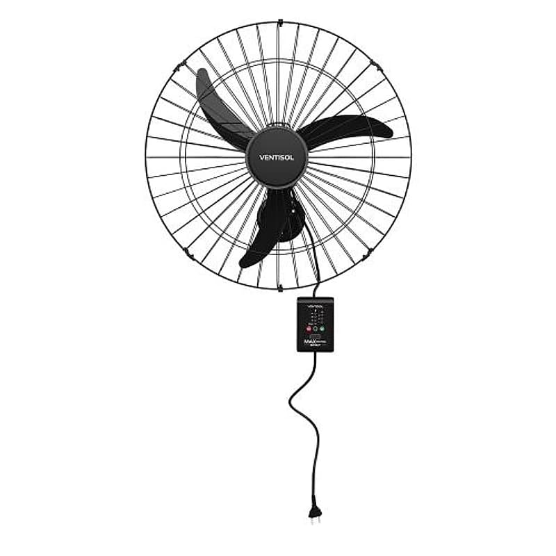 Ventilador de Parede 60cm Comercial 200W Bivolt com Controle Remoto Ventisol — Campinas