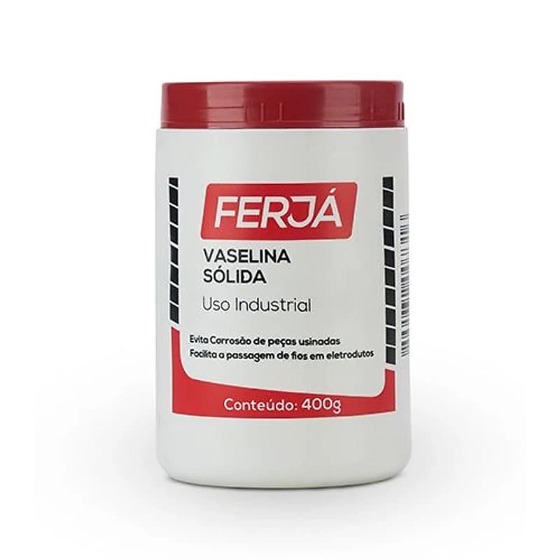 Vaselina Sólida Branca 400g Ferja — Campinas
