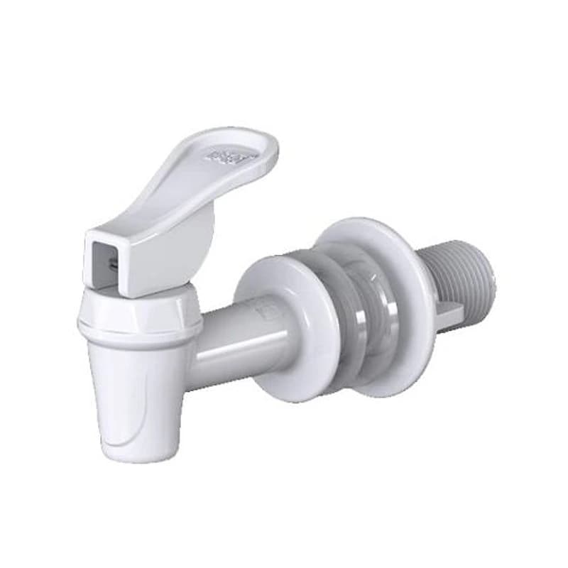 Torneira para Filtro de Água Automática em Plástico ABS Branco Herc — Campinas