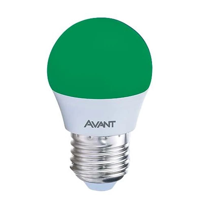 Lâmpada LED Bolinha 4W Verde E27 Avant 168795370 — Campinas