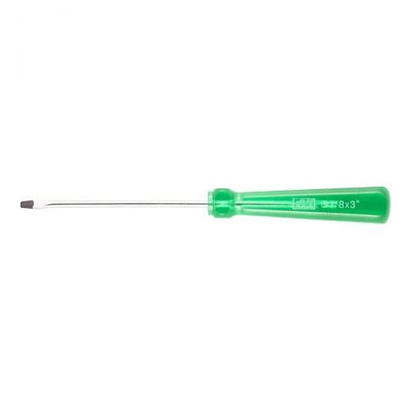 Chave de Fenda 1/8" x 3" EDA Ponta Imantada Verde — Campinas