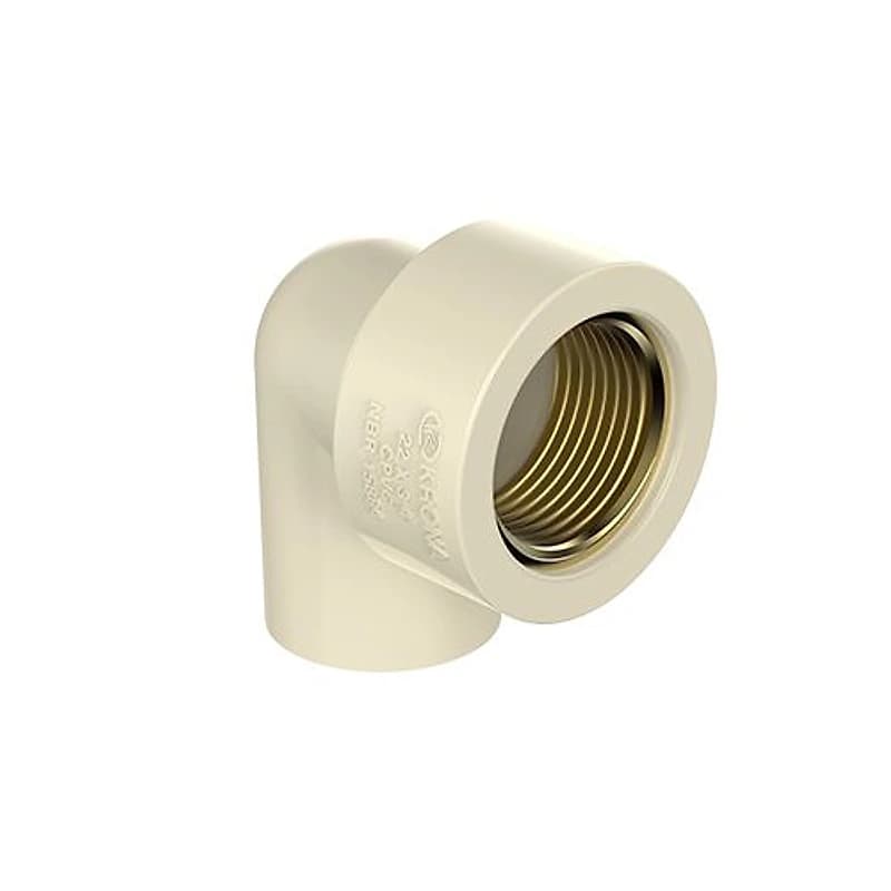 Joelho de Transição CPVC Água Quente com Bucha de Latão 15mm x 1/2" Ultraterm Krona — Campinas