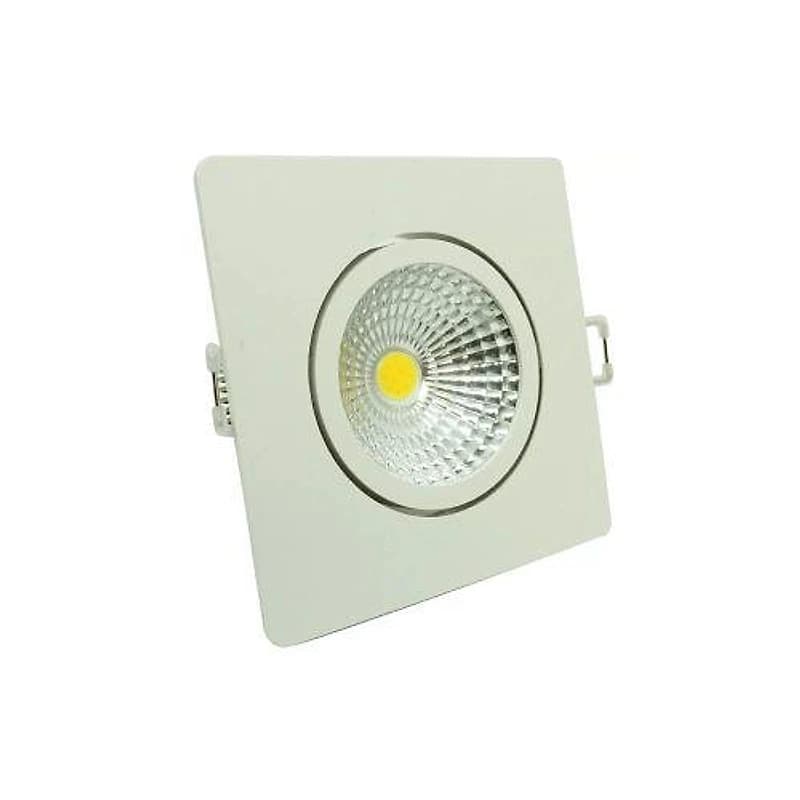 Spot LED de Embutir Quadrado 3W Branca Fria 6500K Foxlux LED90.72 — Campinas