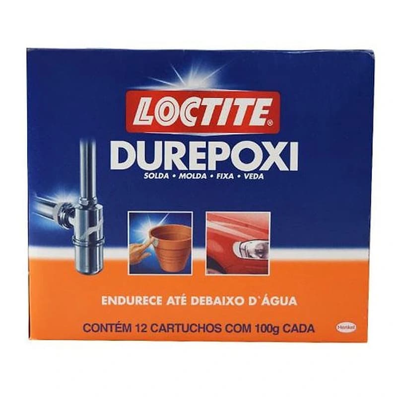 Massa Epóxi Bicomponente Durepoxi 100g Loctite 2087064 — Campinas