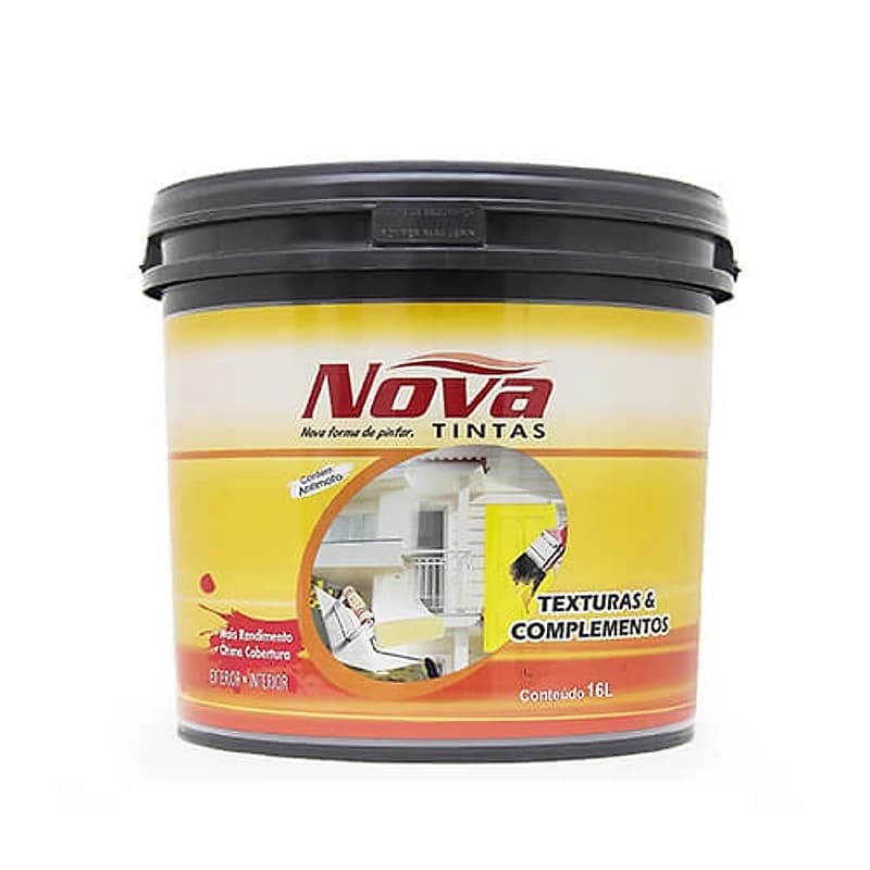 Grafiato Branco Riscado Balde 25kg Nova Tintas — Campinas
