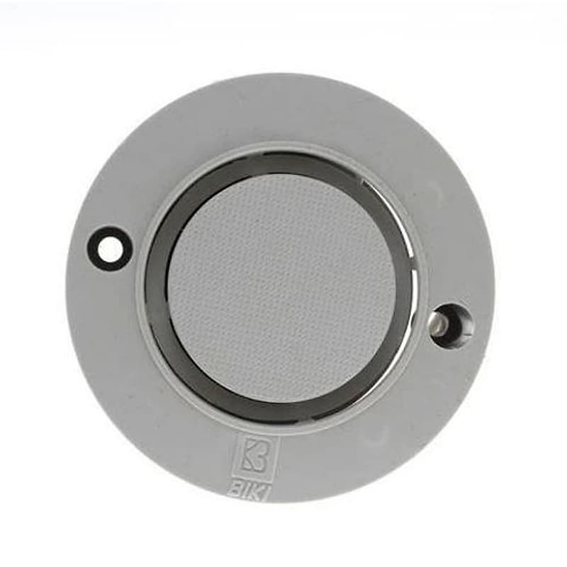 Campainha Cigarra Externa Redonda 220V Branca Biki — Campinas