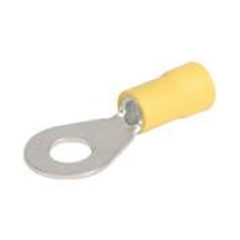 Terminal Pré-Isolado Anel Olhal 4,0mm² a 6,0mm² F5 Amarelo Penzel — Campinas