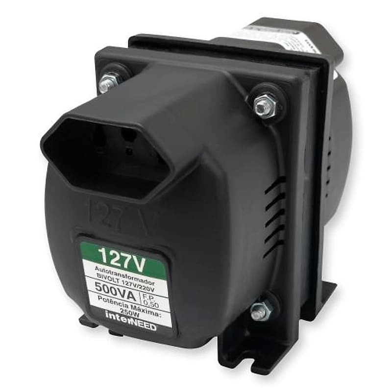 Transformador Bivolt 500VA 10A Flexvolt Interneed — Campinas