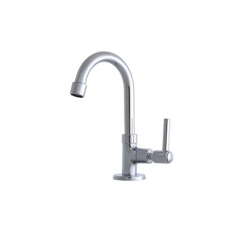 Torneira de Banheiro para Lavatório Bica Móvel Metal Cromado 1/4 de Volta C72 Alpha — Campinas