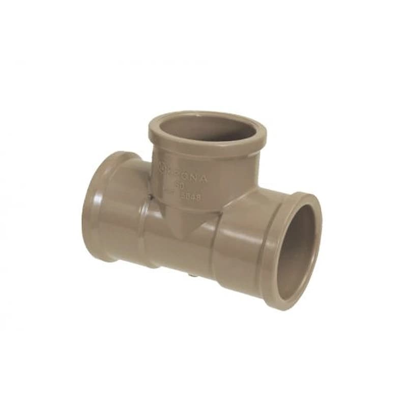 Tê de PVC Soldável 90° 110mm (4") Krona — Campinas