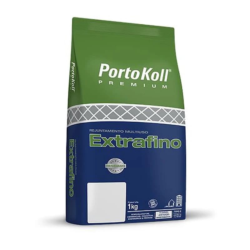 Rejunte para Porcelanato Camurça 1kg Portokoll — Campinas