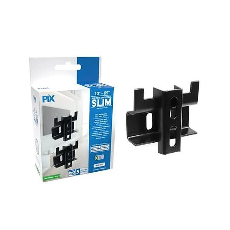 Suporte Fixo Universal Slim para TV 10 a 85 Polegadas Pix — Campinas