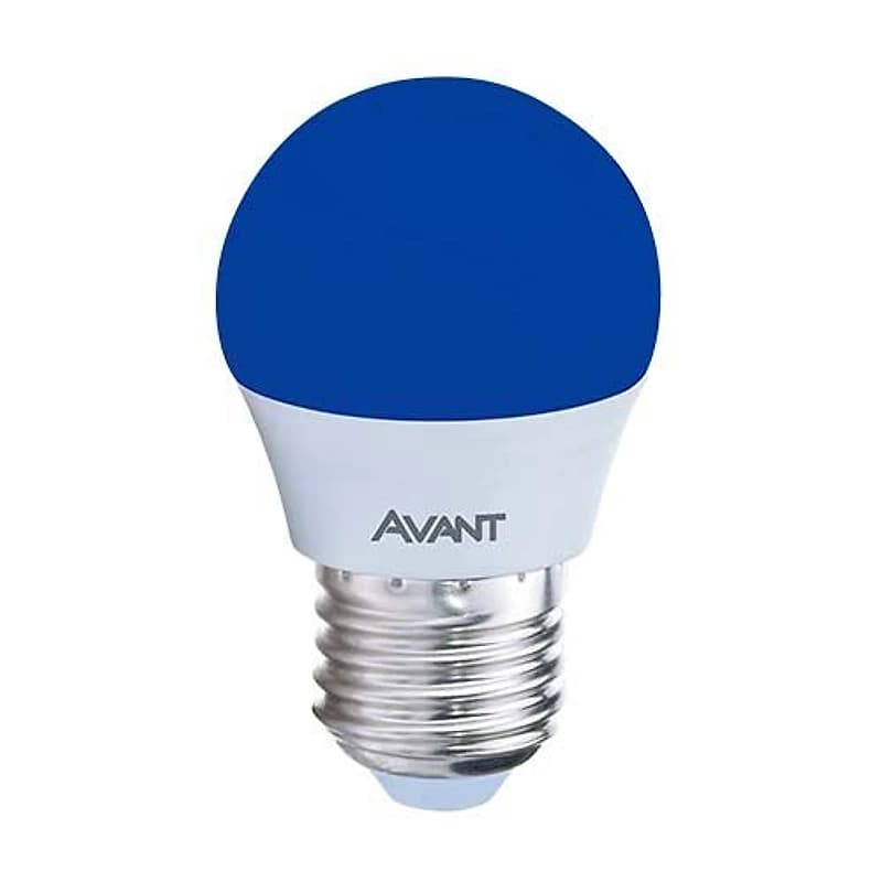 Lâmpada LED Bolinha 4W Azul E27 Avant 168795272 — Campinas