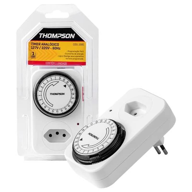 Timer Analógico Bivolt Thompson — Campinas