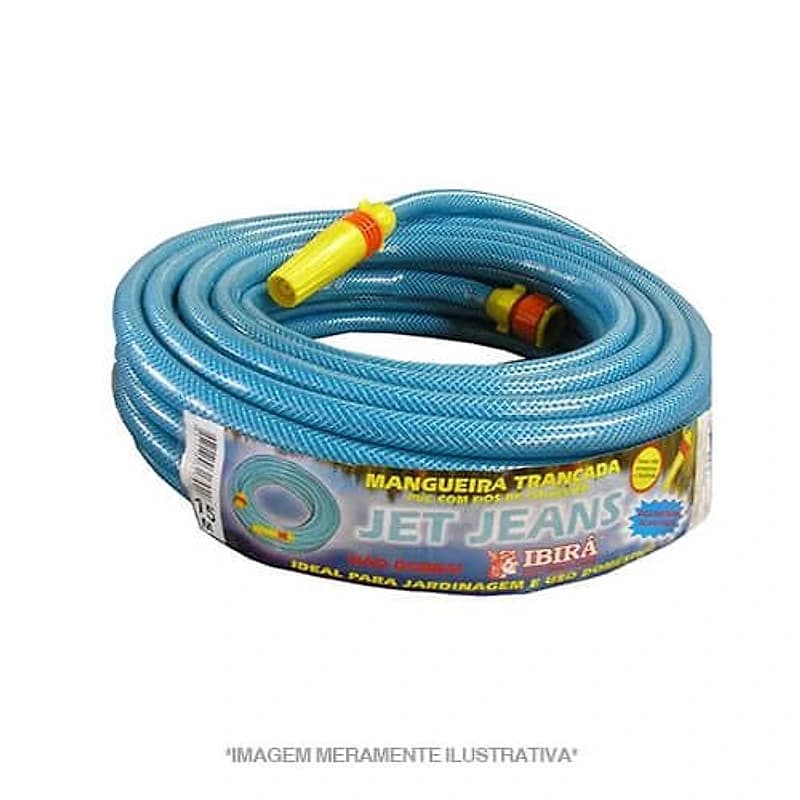 Mangueira de Jardim Trançada Azul Jetjeans 30m Ibirá — Campinas