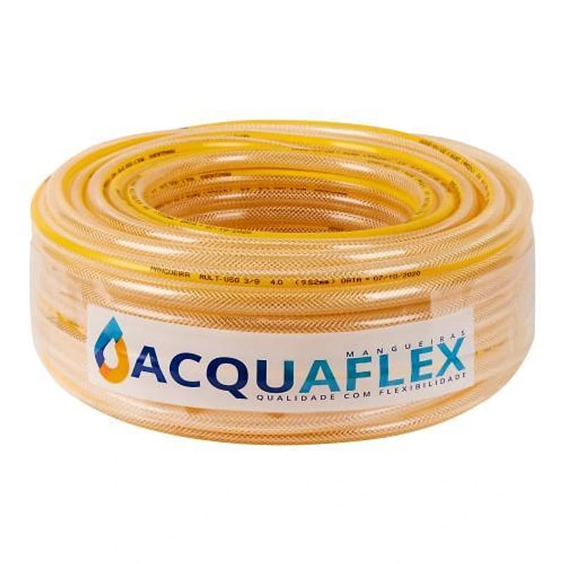 Mangueira Multiuso Trançada 3/8" x 3,6mm Rolo 50m Acquaflex — Campinas