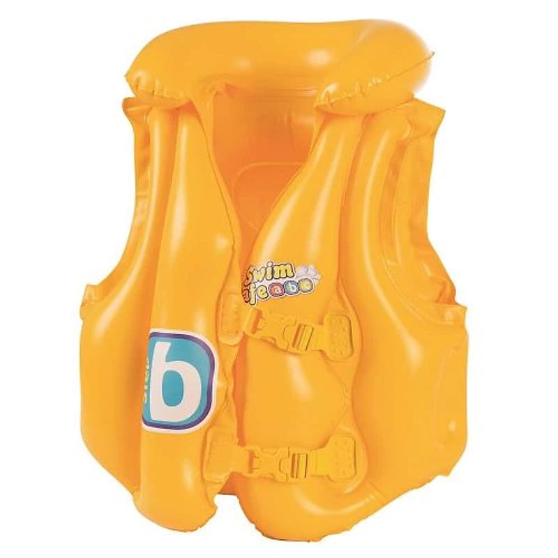 Colete Inflável Infantil Swim Safe com Encosto 3-6 Anos Nautika 120120-AM — Campinas