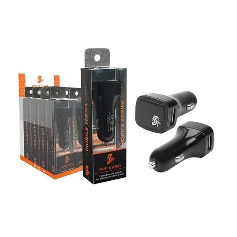 Carregador Veicular USB-A 12V 2.1A Preto Pix — Campinas