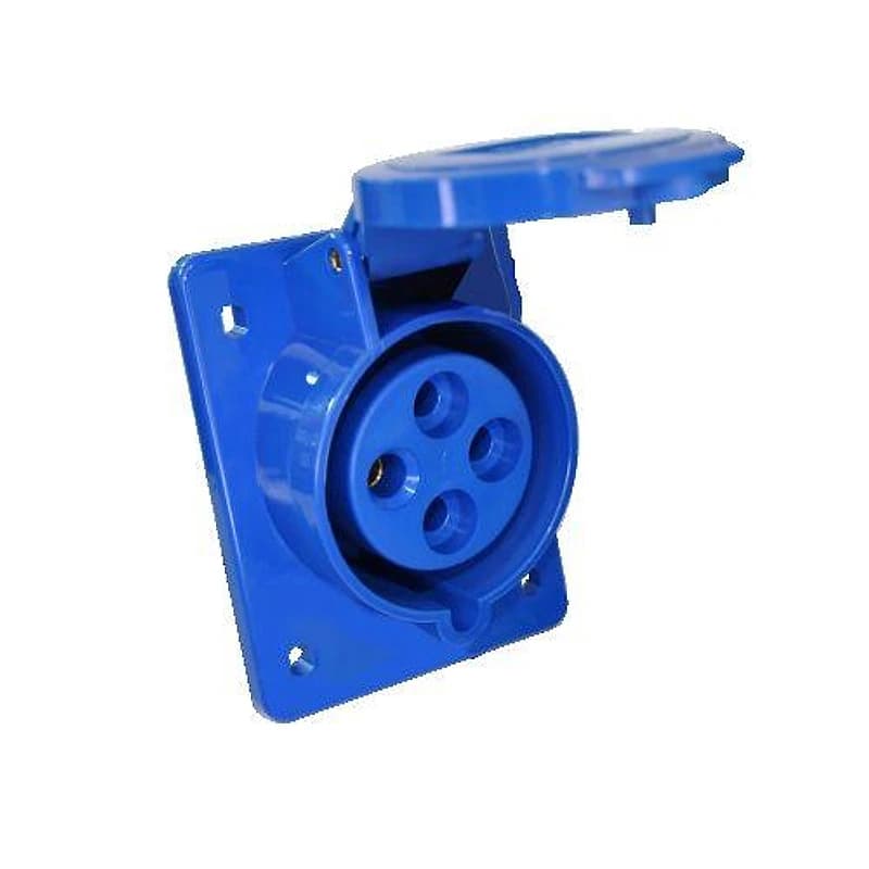 Tomada Industrial de Sobrepor 3P+T 32A 220V 9H Azul I124 JNG — Campinas