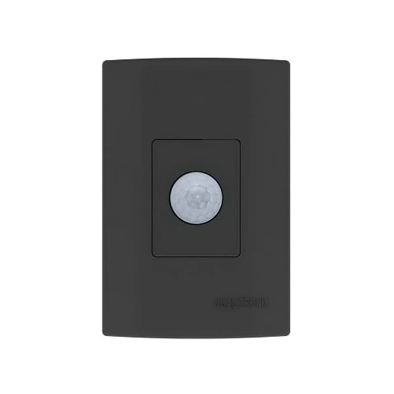 Sensor de Presença Embutir 4x2 180° sem Chave Preto Qualitronix QI2MP — Campinas