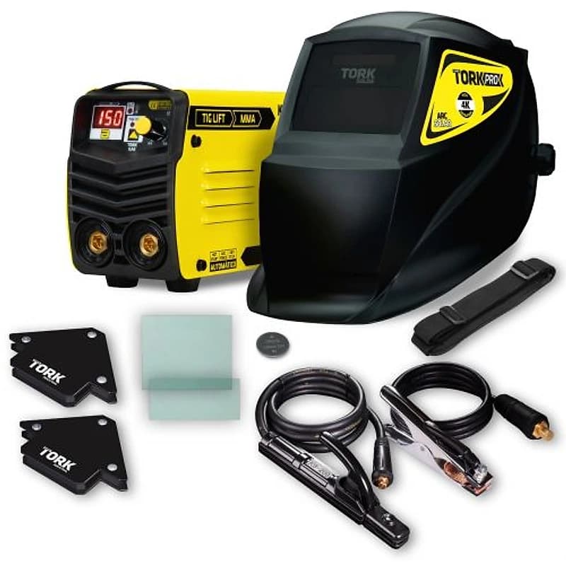 Kit Inversor de Solda Tork 150A Bivolt Supercombo — Campinas