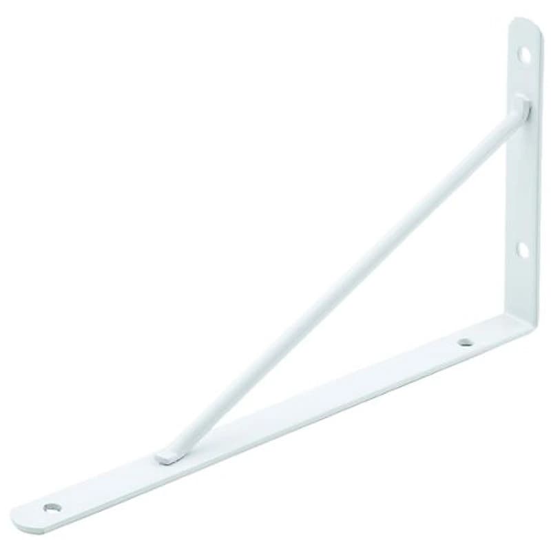 Cantoneira para Prateleira com Mão Francesa Branca 30cm Leve Podium 598 — Campinas