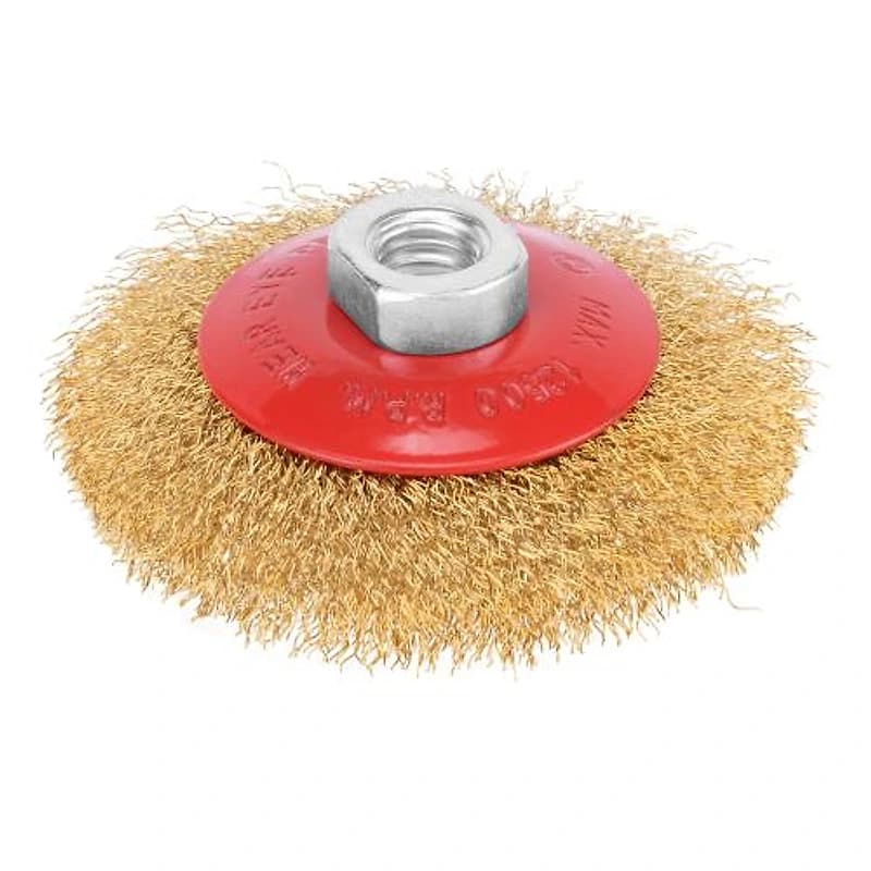 Escova de Aço Carbono Trançada 4" M14 MTX — Campinas
