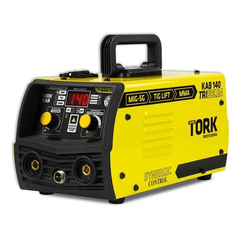 Kit Inversor de Solda Tork 140A 220V 3 em 1 Multiprocessos — Campinas