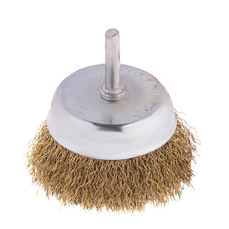 Escova de Aço Latonado Tipo Copo com Haste 75mm Mtx 744789 — Campinas
