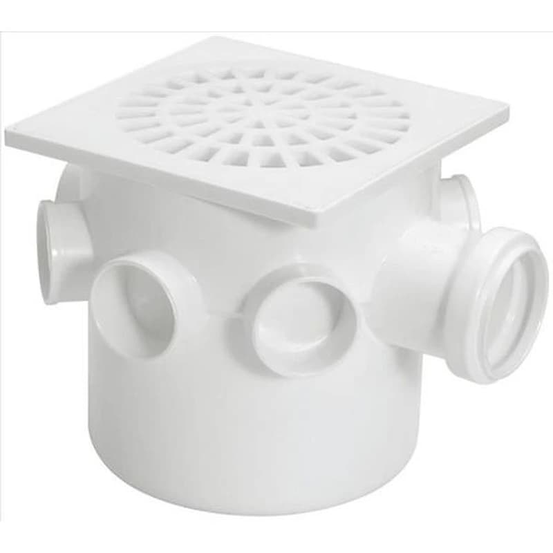Caixa Sifonada Quadrada ABS Branca Vórtice 150x150x50mm Amanco — Campinas