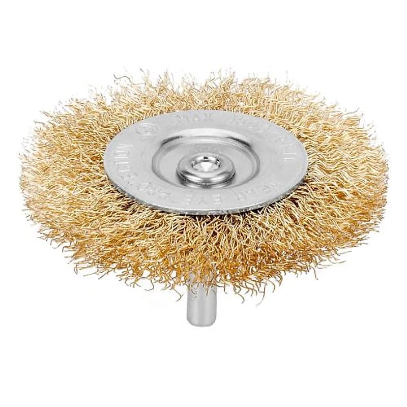Escova de Aço Latonado Circular com Haste 60mm MTX — Campinas