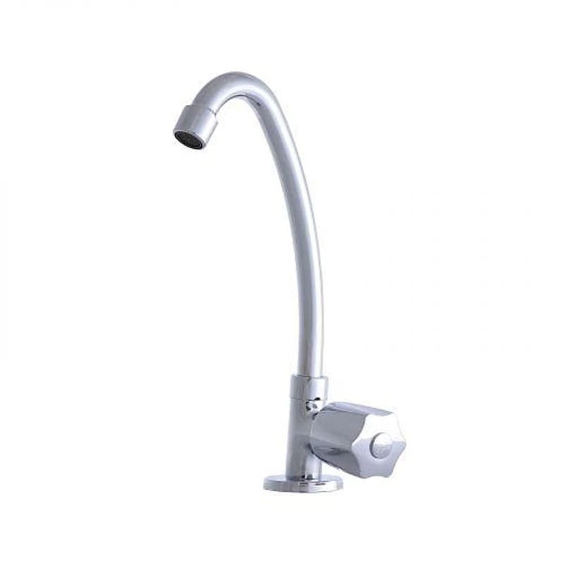 Torneira de Cozinha para Pia de Mesa Bica Móvel Metal Cromado 1/4 de Volta C50 Alpha — Campinas