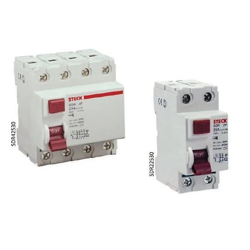 Interruptor Diferencial Residual DR Tetrapolar 100A 30mA Steck — Campinas