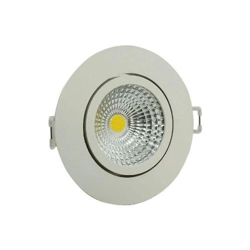 Spot LED de Embutir Redondo 5W Branca Fria 6500K Foxlux LED90.37 — Campinas
