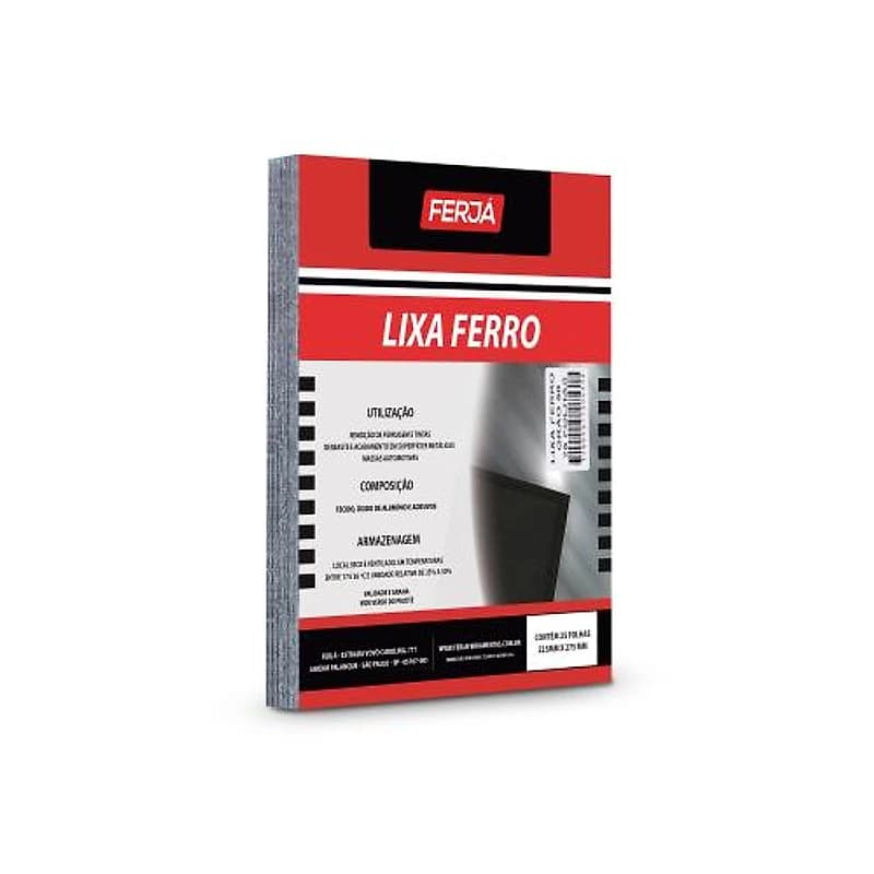 Lixa para Ferro Grão 50 Ferja K-240 FL0LN0824 — Campinas