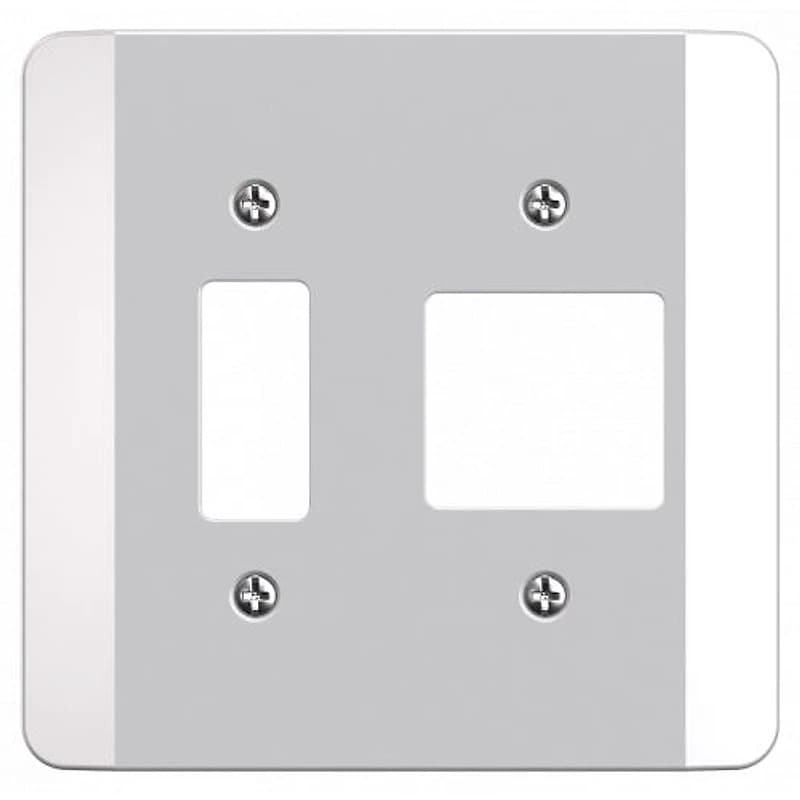 Placa 4x4 para 3 Interruptores Milenium Mec — Campinas