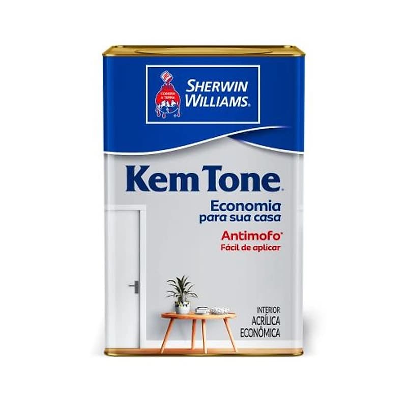 Tinta Acrílica Econômica Kem Tone Azul Oceano Lata 18L — Campinas