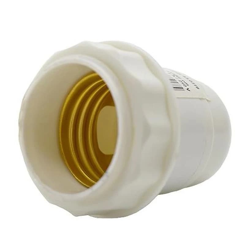 Soquete para Coluna de Abajur Branco Foxlux — Campinas