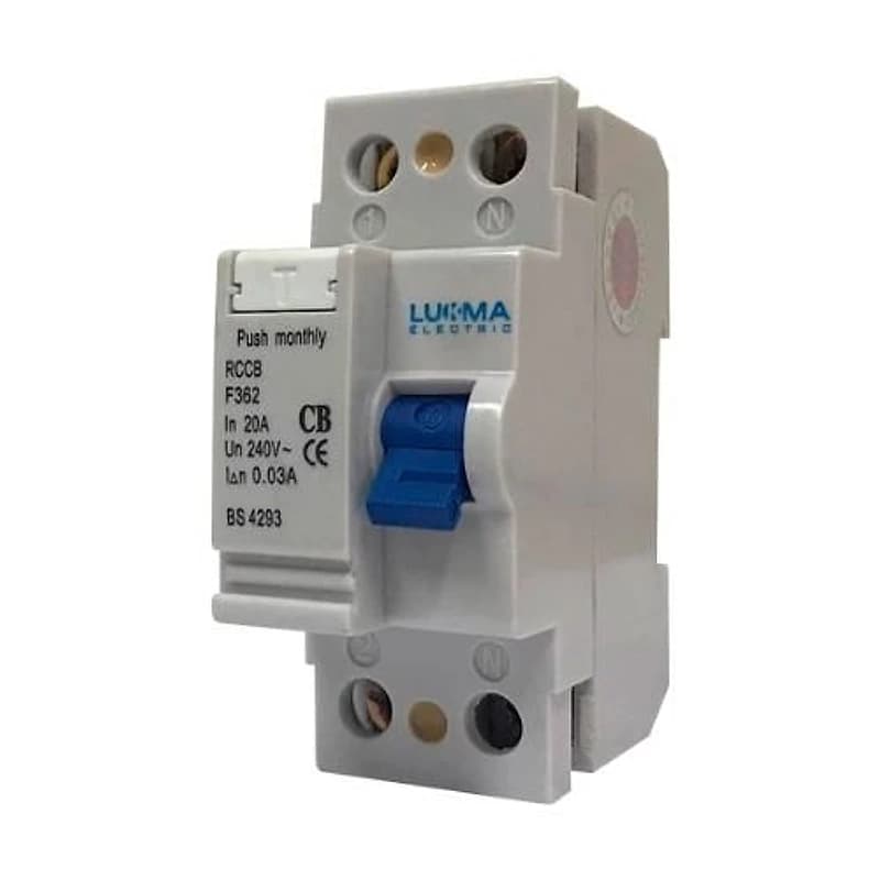 Interruptor Diferencial Residual DR Bipolar 2P 63A 30mA Lukma — Campinas