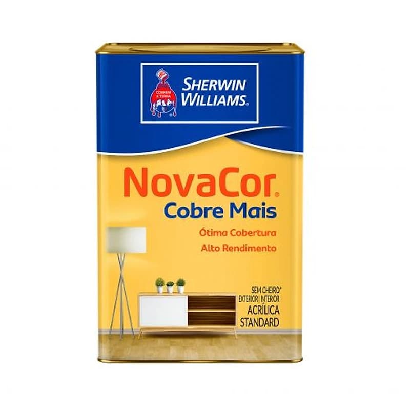 Tinta Acrílica Standard Novacor Cobre+ Verde Jardim Lata 18L — Campinas