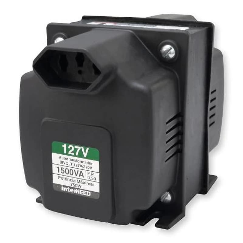 Transformador Bivolt 1500VA 10A Flexvolt Interneed — Campinas