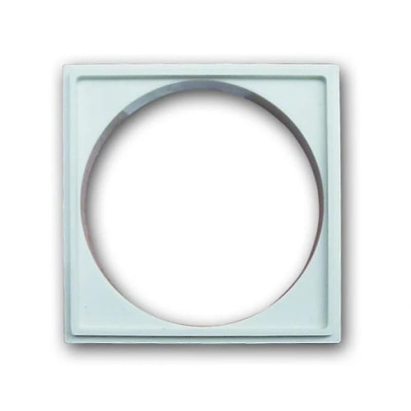 Porta-Grelha PVC Quadrado 15cm Branco Grap — Campinas