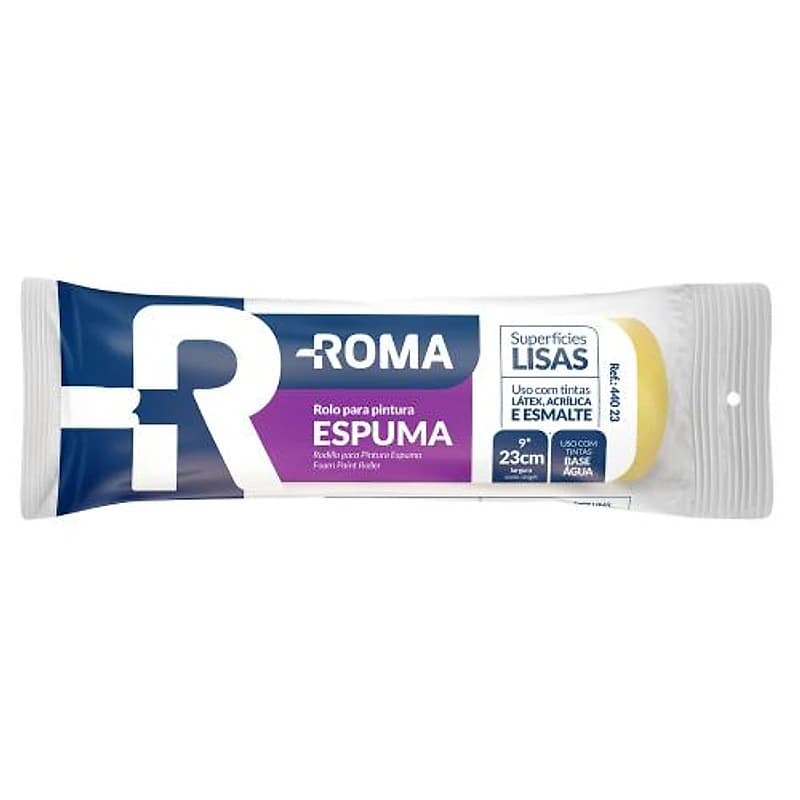 Rolo de Espuma 23cm Roma — Campinas
