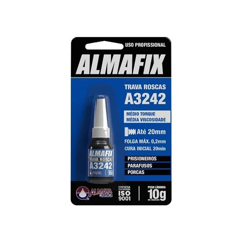 Cola Trava Rosca Azul 10g Almafix A3242 683 — Campinas