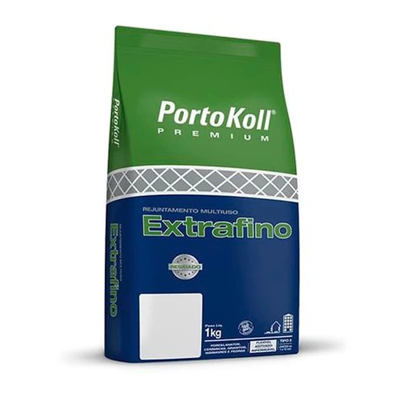 Rejunte para Porcelanato Aroeira 1kg Portokoll — Campinas