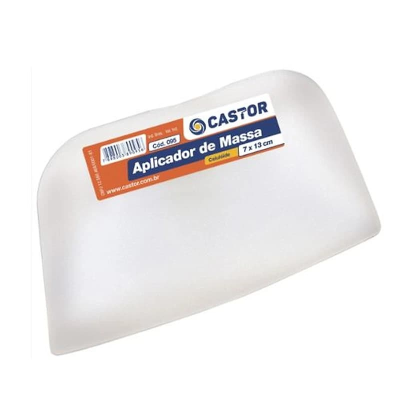 Aplicador de Massa Celulóide 7x13cm Castor — Campinas