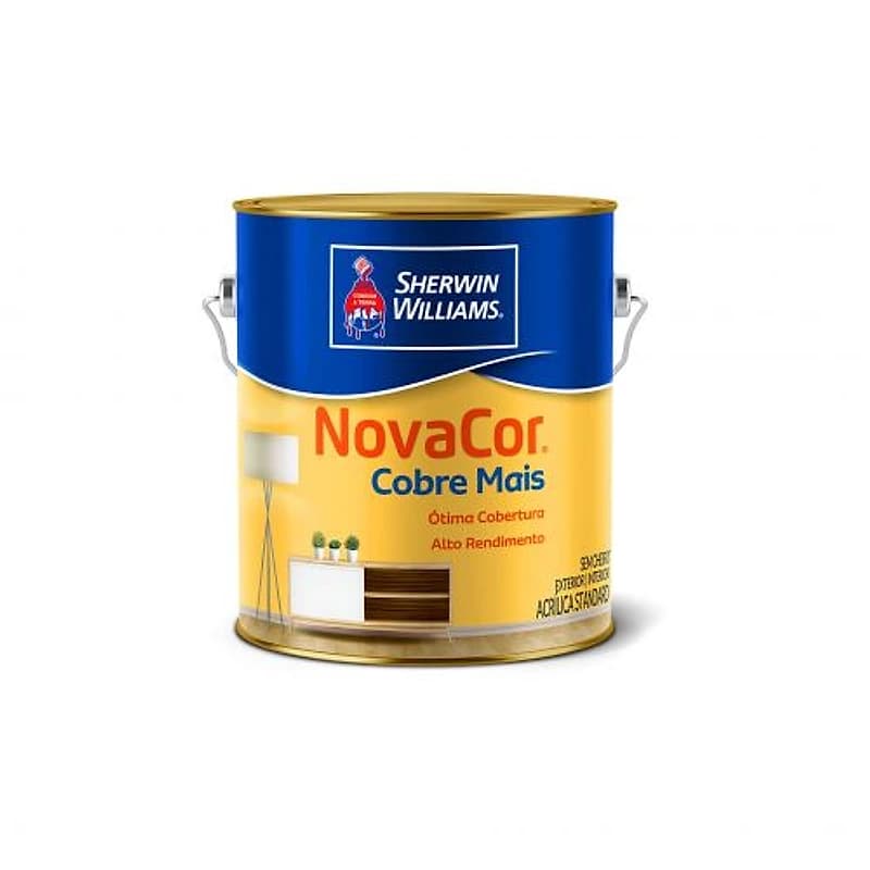 Tinta Esmalte Sintético Brilhante 1/4 Marfim 900ml Novacor — Campinas